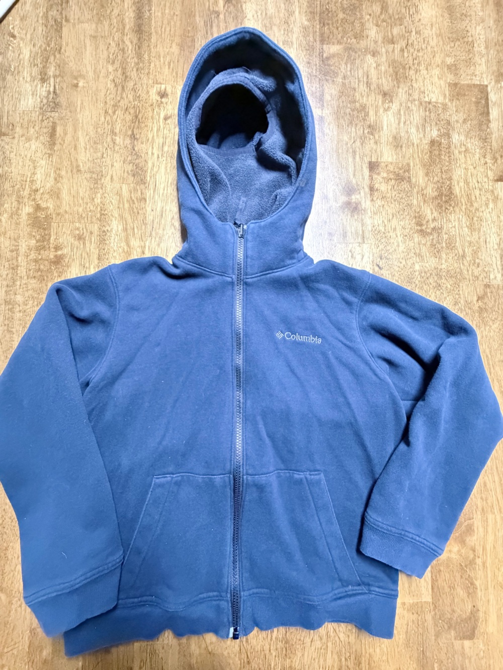 Columbia Men’s Navy Full-Zip Hoodie Jacket